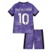 Liverpool Alexis Mac Allister #10 Babykleding Derde Shirt Kinderen 2023-24 Korte Mouwen (+ korte broeken)